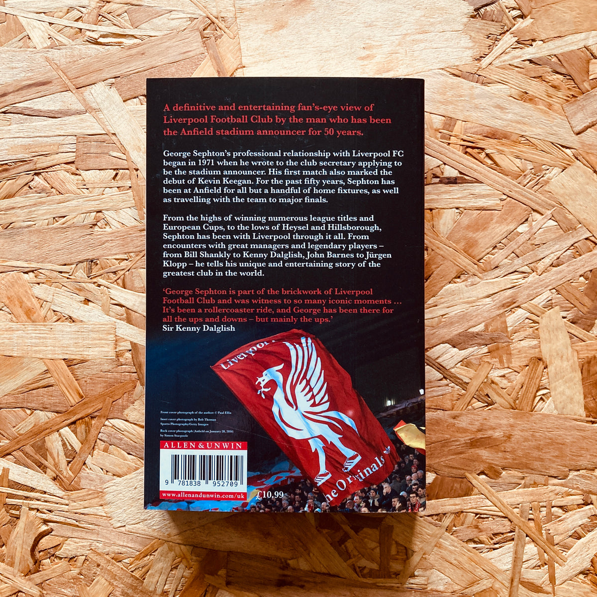 The Voice Of Anfield: My Fifty Years With Liverpool FC A Book By George