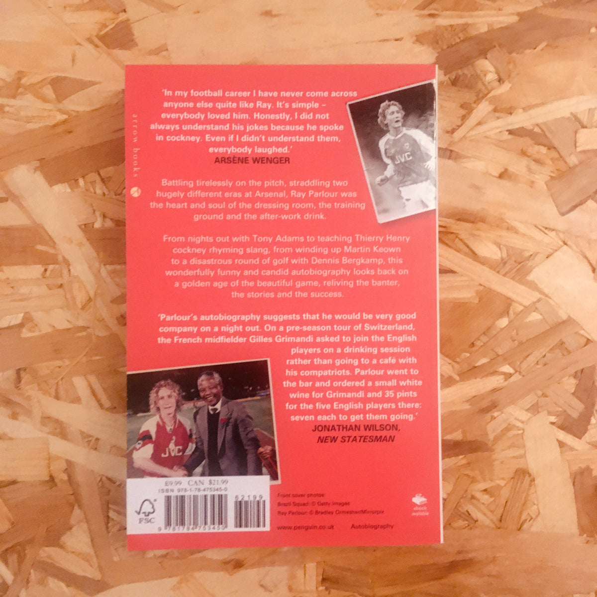 thumbnail image 2 of The Romford Pel By Ray Parlour – Hardcover Book (Good Condition, Signed By Author?) 2 of 5