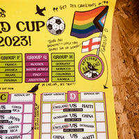 The Deptford Ravens - Women's World Cup 2023 wallchart