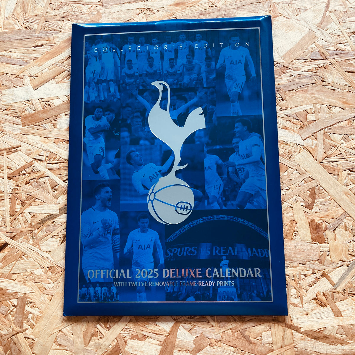 Tottenham Hotspur FC 2025 A3 Deluxe Calendar Stanchion