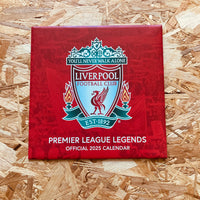 Liverpool FC 2025 Legends Square Calendar