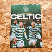 Celtic FC 2025 A3 Calendar