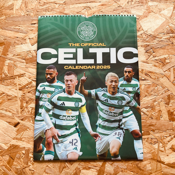 Celtic FC 2025 A3 Calendar