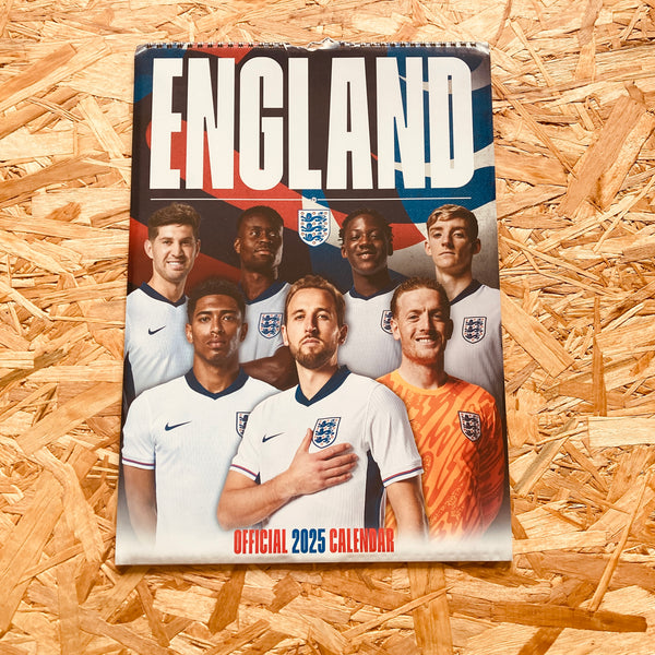 England Men's Football 2025 A3 Calendar