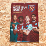 West Ham United FC 2025 A3 Calendar