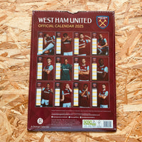 West Ham United FC 2025 A3 Calendar