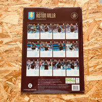 Aston Villa FC 2025 A3 Calendar