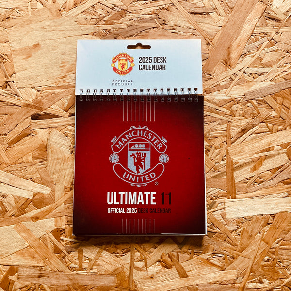 Manchester United FC 2025 Desk Easel Calendar