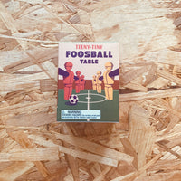Teeny-Tiny Foosball Table: Let's Roll!