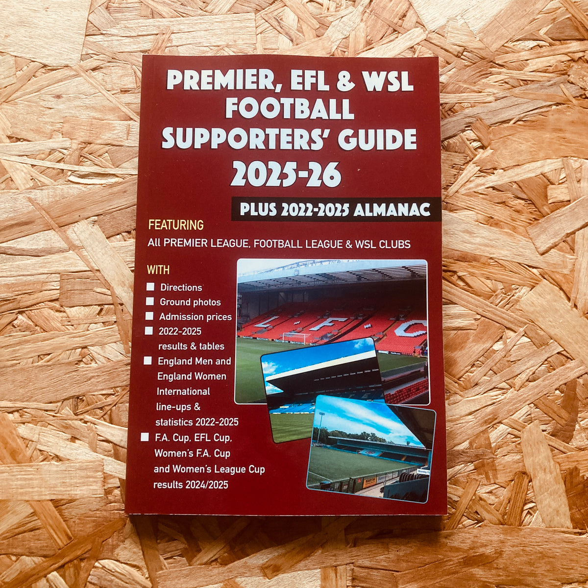 Premier, EFL & WSL Football Supporters' Guide & Yearbook 2025-26 + 202 ...