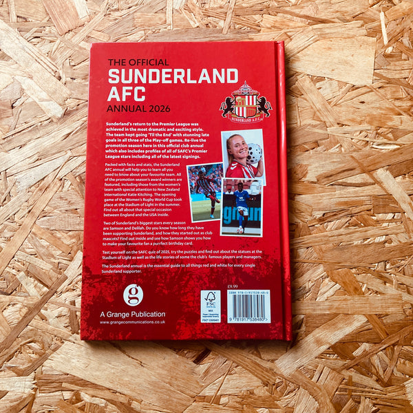 Sunderland AFC Official Annual 2026 Stanchion sunderland-afc-official-annual-2026-stanchion