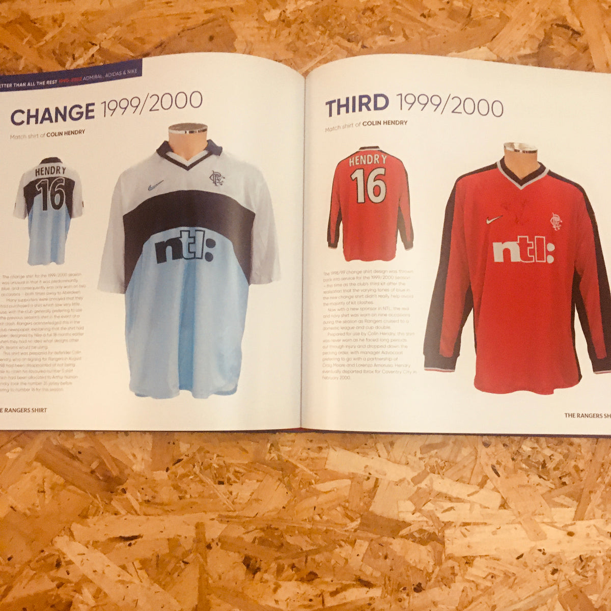 The Rangers Shirt: The Official History – Stanchion