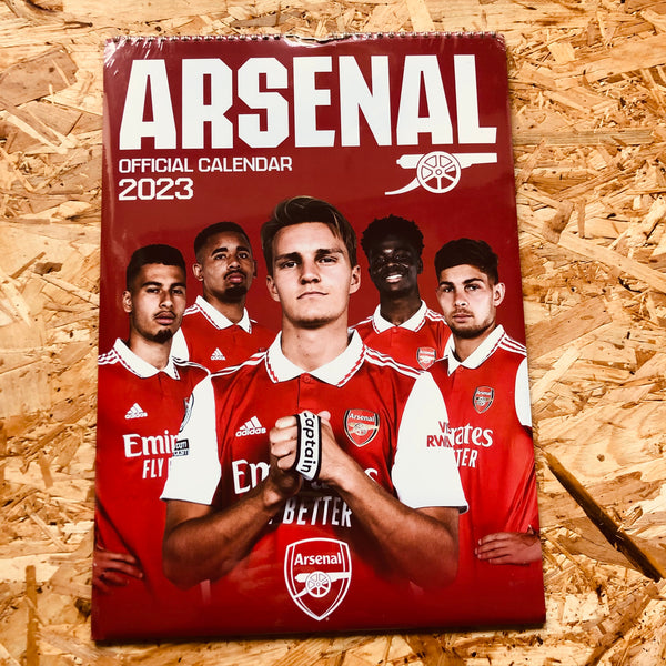 Arsenal FC 2023 A3 calendar