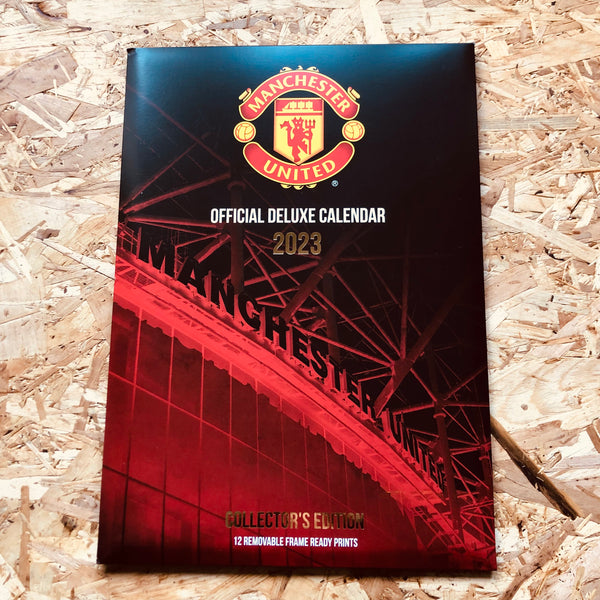 Manchester United FC 2023 deluxe A3 calendar