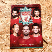 Liverpool FC 2023 A3 calendar