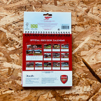 Arsenal FC 2023 Desk Calendar